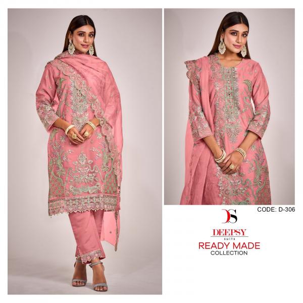 Deepsy D 306 Readymade Festive Pakistani Suits Collection